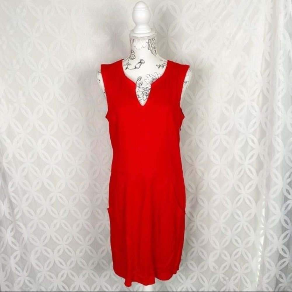 Theory Adalize Habitat Notch Neck Dress - Picture 4 of 8